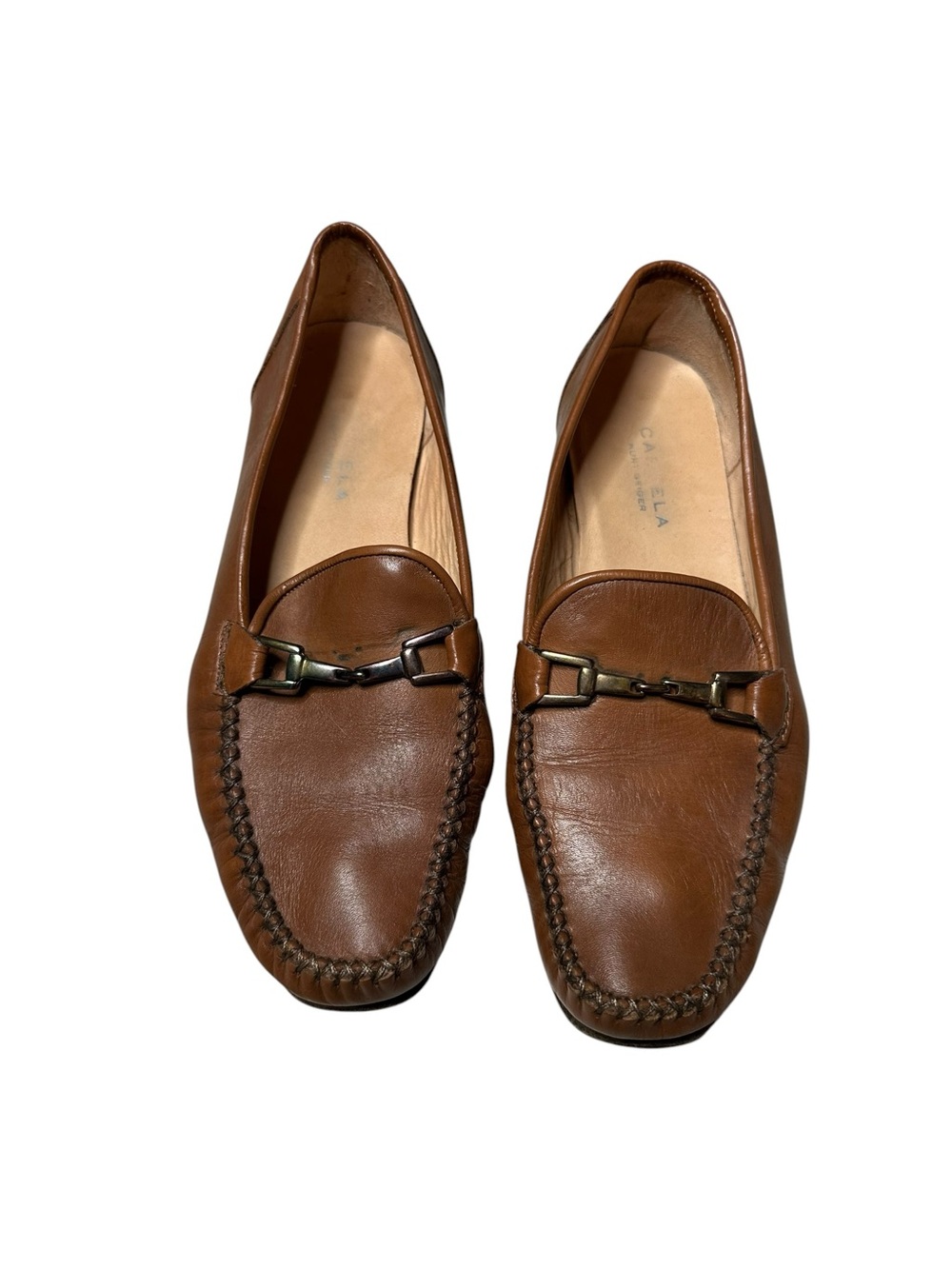 Kurt Geiger Carvela Cognac Leather Loafers 39
